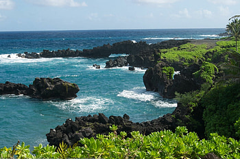 Waianapanapa State Park, Maui (Hawaii) HD wallpaper