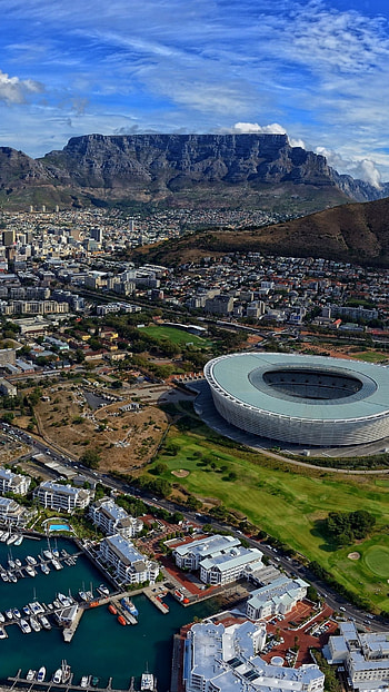 Cape Town, Table Mountain Stadium, South Africa HD phone wallpaper