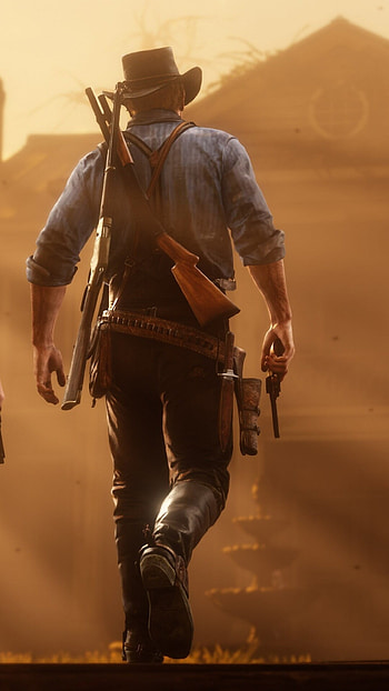 Red Dead Redemption 2, Thrilling video game HD phone wallpaper