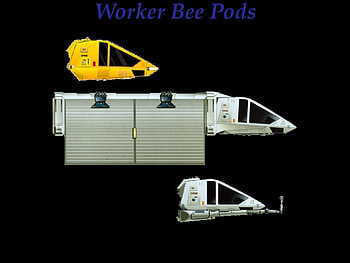 Star Trek - Worker Bee Pods, space, ship, pods, star trek HD wallpaper