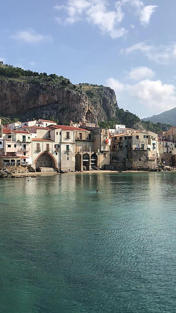 Charming Cefalu, Sicilian beach town, Tips for travelers, Beauty of Sicily HD phone wallpaper