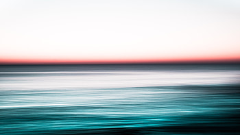 Seascape, long exposure, blur HD wallpaper