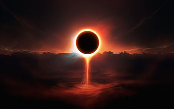 Saturn eclipsing the sun From Gallsource.com | | Pinterest | HD wallpaper