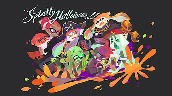 Splatoon : Spooky Halloween Inksplosion!, Splatoon HD wallpaper