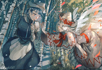 Letty Whiterock & Lily White, Lily White, Letty Whiterock, Anime, Touhou HD wallpaper
