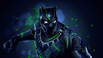 Black Panther Illustration , black-panther, superheroes, artist, artwork, digital-art, behance HD wallpaper