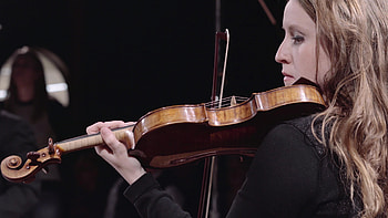 Alexandra Osborne violin, Jon Deaks, The Passion of Scrooge, Musical collaboration HD wallpaper