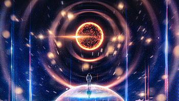 Astronaut at the Cosmic Gateway — Sci‑Fi, Sci Fi, astronaut HD wallpaper