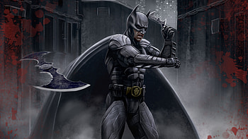Batman Game Over , batman, superheroes, artwork, artist, deviantart, digital-art HD wallpaper