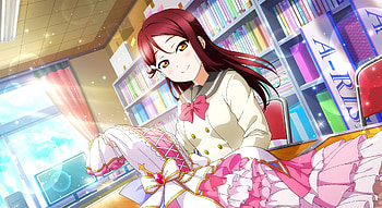 Pretty, redhead, Sakurauchi Riko HD wallpaper