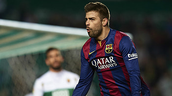 Gerard Pique, backgrounds, Football star, Pique HD wallpaper