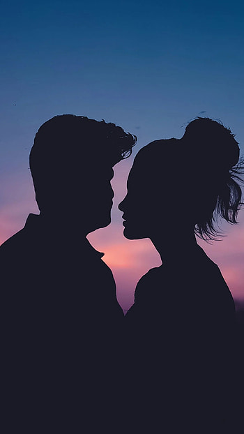 Love Story, Shadow, Evening Background HD phone wallpaper
