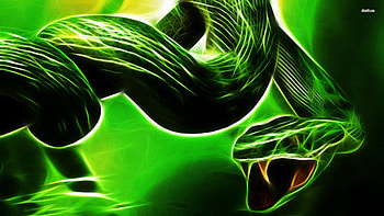 Neon snake - 861762 HD wallpaper