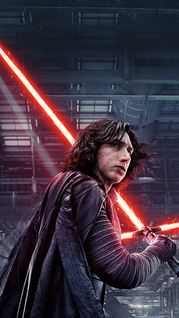Star Wars: The Last Jedi, Kylo Ren HD phone wallpaper