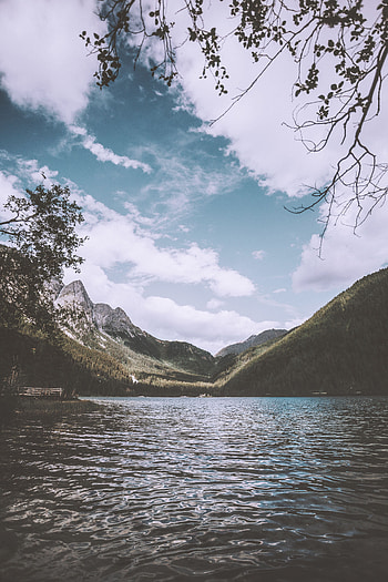 Landscape, Nature, Rivers, Mountains, Lake, Ripples, Ripple HD phone wallpaper
