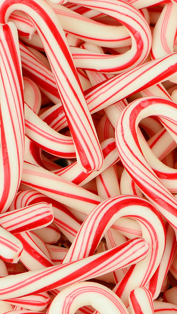 Candy Cane, Candy Toffee Cane HD phone wallpaper