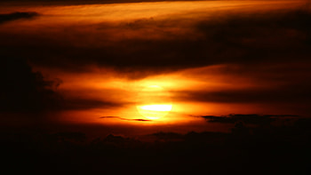 Cloud Sunset, cloud, sunset, clouds, sun, nature HD wallpaper