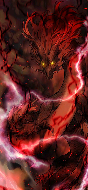 Dragon, art, manhwa, second life ranker HD phone wallpaper