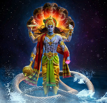 Vishnu, art, world HD wallpaper