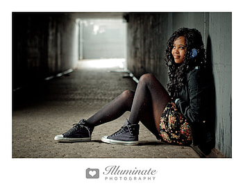 In the hallway, other, sexy, people, woman HD wallpaper
