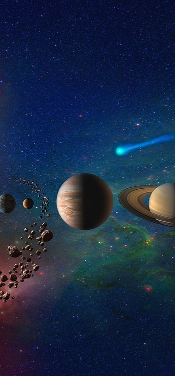 Space, star, Planet HD phone wallpaper