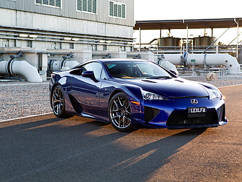 Lexus LFA, 2009 supercar, Top backgrounds, Speed and power HD wallpaper