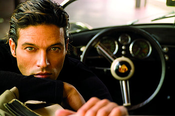 Gabriel Garko, actor, car, man, face HD wallpaper