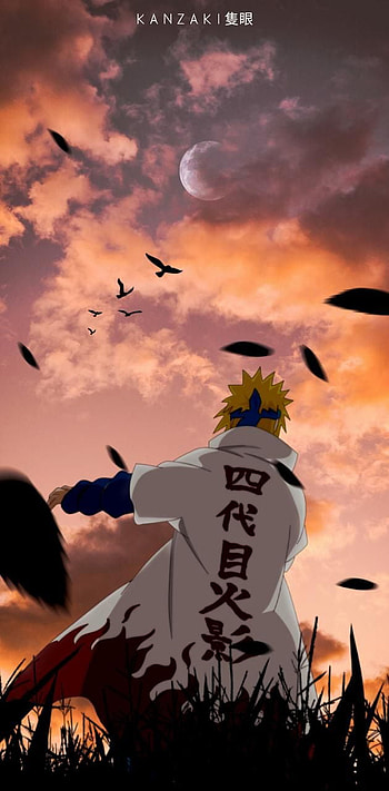 Minato Namikaze by Kxnzaki - on ZEDGE™. 785c. Anime artwork , Cool anime , Anime artwork, Minato Yellow HD phone wallpaper