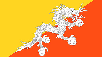 Bhutan travels, Bhutan flag, High-definition , National pride HD wallpaper