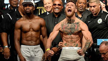 Floyd Mayweather, Conor McGregor HD wallpaper
