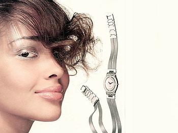 nice watch, faces, watch, hair, female HD wallpaper