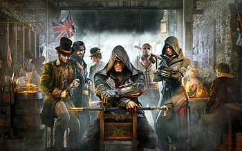 Assassin's Creed, Syndicate adventure, Gaming history, Thrilling gameplay HD wallpaper