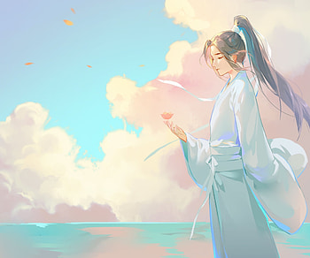 Chu WanNing, Chu WanNing, Anime, The Husky and His White Cat Shizun HD wallpaper