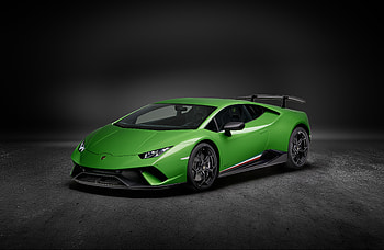 Green, Sports car, 2019, Lamborghini Huracán Performante HD wallpaper