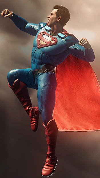 Injustice 2, Superman's game, Game , Powerful heroes HD phone wallpaper