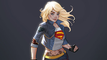 Urban Supergirl, supergirl, superheroes, digital-art, artwork HD wallpaper