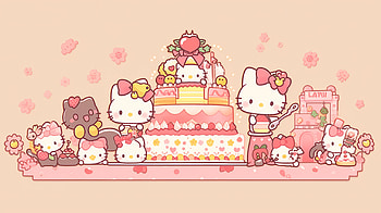 Hello Kitty Cartoon, Anime, Hello Kitty, sanrio HD wallpaper