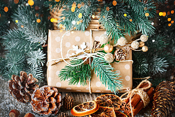 Christmas Gift, Vintage, paper, Christmas, Gift HD wallpaper