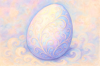 Ethereal Filigree Egg — Fantasy, Fantasy Egg, Easter Egg HD wallpaper