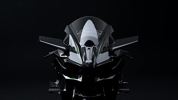 Kawasaki Ninja H2R 3D Kawasaki Ninja Bike HD wallpaper
