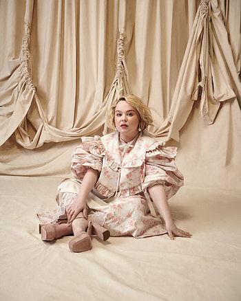 Nicola Coughlan, Icon status, Bridgerton fame, Inspirational figure HD phone wallpaper