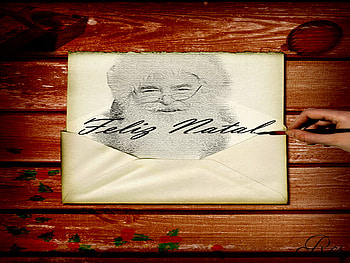 letter, claus, xmas, santa HD wallpaper