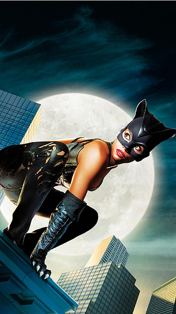 Catwoman, Halle Berry HD phone wallpaper