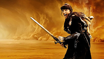 Xena: Warrior Princess, TV show, Desert fantasy, Lucy Lawless HD wallpaper