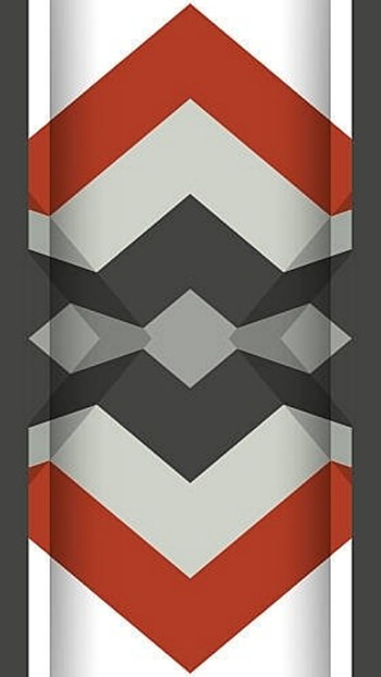material design cool, digital, orange, new, gray, shapes, black, geometric, pattern, abstract, graphic HD phone wallpaper