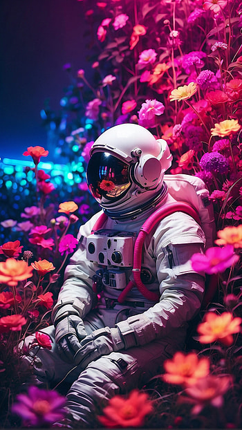 Astronaut In Flower Guardian best, Anime, Anime Art, artistic, anime boy HD phone wallpaper
