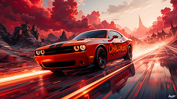 Challenger Car, Dodge Challenger HD wallpaper