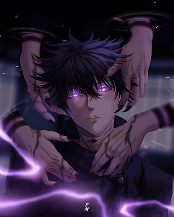 ᴍᴇɢᴜᴍɪ ꜰᴜsʜɪɢᴜʀᴏ, animeedits, eye, hair, animeart, anime, japan, megumifushigoro, jujutsukaisen, anime HD phone wallpaper