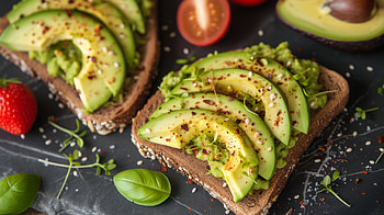 Fresh Avocado Toast - Perfect Breakfast Background, food, breakfast, avocado toast, healthy eating HD wallpaper