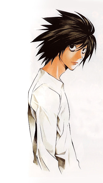 L Lawliet, Sketch, Anime Art HD phone wallpaper